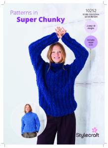Stylecraft Sweaters in Cloudlike Super Chunky 10252