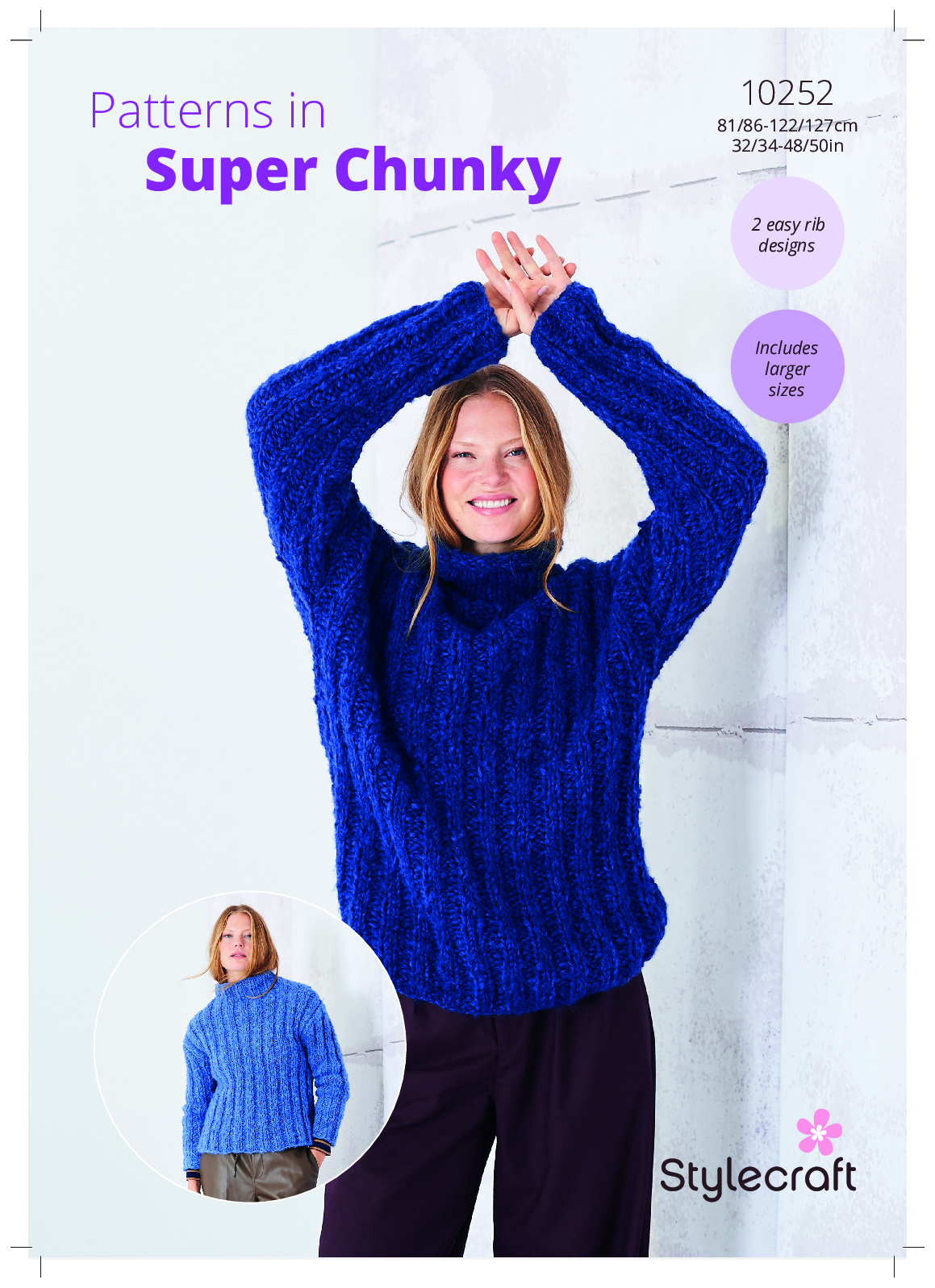 Stylecraft Sweaters in Cloudlike Super Chunky 10252