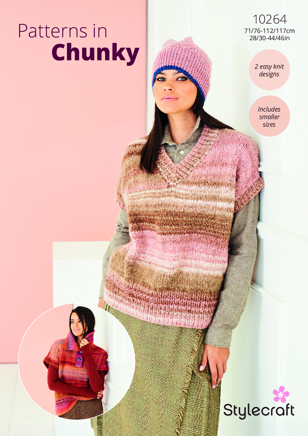 Stylecraft Tank Tops in Dream Cloud Chunky 10264
