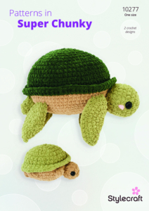 Stylecraft Mama & Baby Turtle in Soft & Cosy 10277