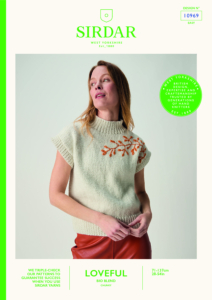 Branch Out Tank in Sirdar Loveful Bio Blend Chunky (10969)