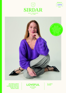 Perennial Sweater in Sirdar Loveful Bio Blend Chunky (10970)