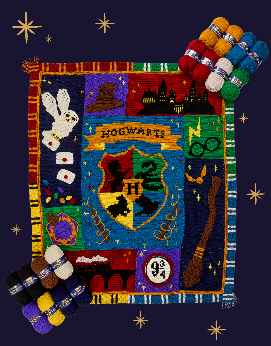 Harry Potter™ Journey to Hogwarts Crochet Along Official Yarn Pack by Sirdar - Image 2
